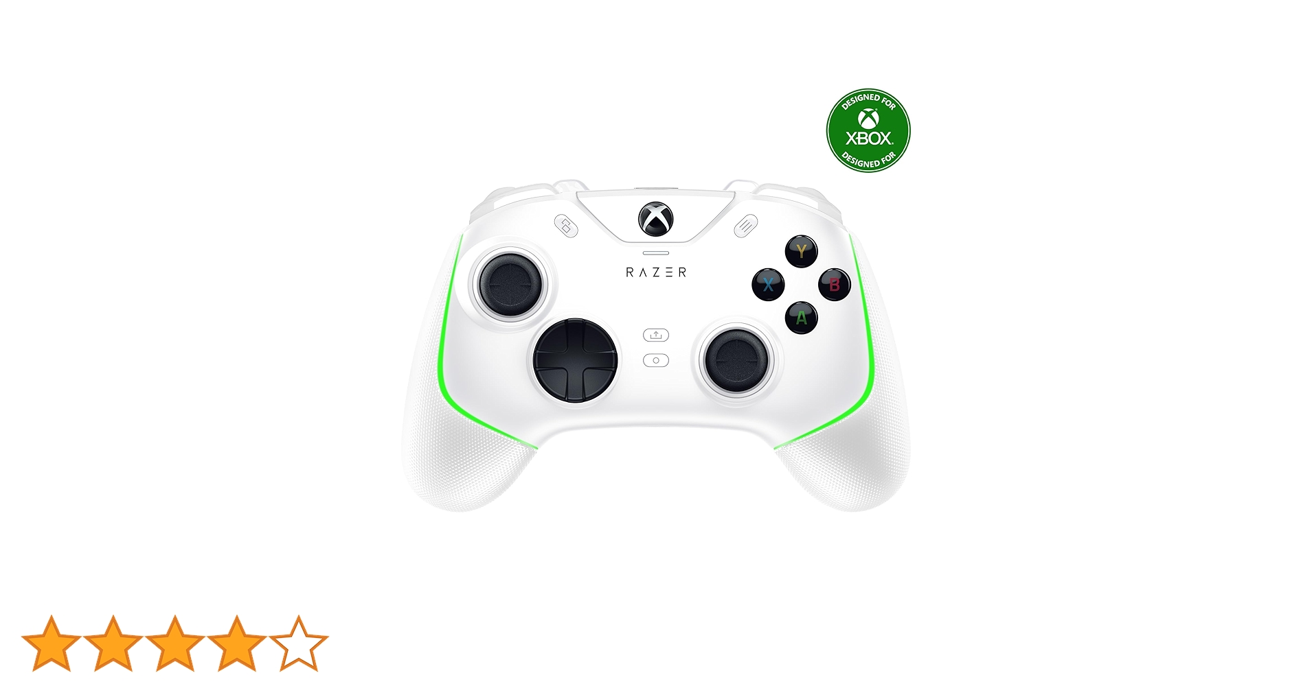 Nintendo Switch Razer Wolverine V2 Chroma (White) Controle Pro Razer Wolverine V2 Chroma | KaBuM!